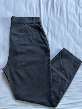 H&M Solid Gray Dress Pant Size 10